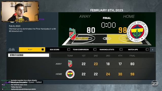 NBA 2K23 EUROLEAGUE YAMASI YAPTIM! - FENERBAHÇE BEKO REBUILD NBA 2K23 NEXT GEN