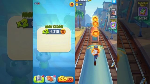 Tom Gold Run Game v/s Subway Princess Runner Game - Android/ISO Gameplay HD смотреть онлайн
