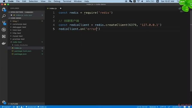 6.10 博客项目之登录 | nodejs链接redis的demo —— Node.js 从零开发个人博客项目 смотреть онлайн