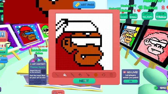 How To Make A Ninja NFT Monkey In Starving Artist! смотреть онлайн