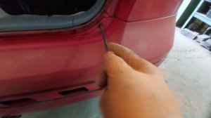 ЗАДНИЙ БАМПЕР в Hyundai GETZ как снять