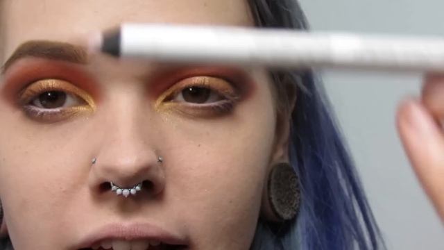 Burnt Orange Makeup W/ Faux Freckles! | Billiedawnwebb смотреть онлайн
