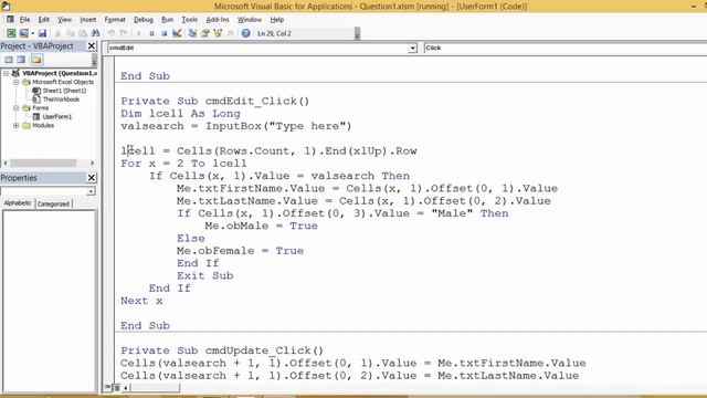How to work with Option buttons | Excel VBA Questions # 1 смотреть онлайн