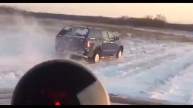 Дорога в п. Победа (автозимник) смотреть онлайн