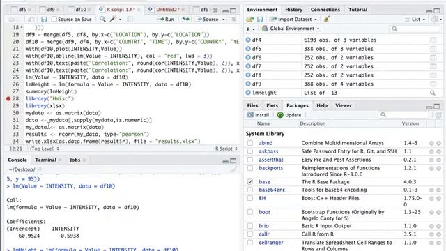 Export Results of Summary function from R to Excel - part 1 | Learn R from Scratch смотреть онлайн