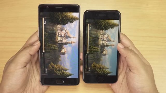 iPhone 7 vs OnePlus 3 -Speed Test & RAM Management! смотреть онлайн