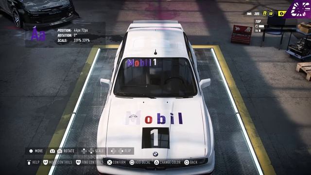 Need For Speed Heat Car Customization BMW M3 Evolution II vinyl wrap build смотреть онлайн