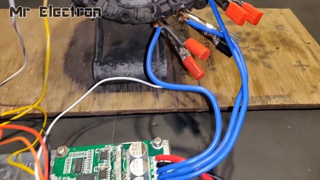 12v 120 Amps Car Alternator converted to DC Motor ( 1500 Watt High Torque ) - with BLDC Controller смотреть онлайн