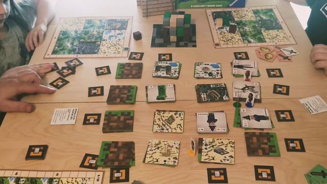 Vidéo règles et partie test du jeu Minecraft de chez Ravensburger!!! смотреть онлайн