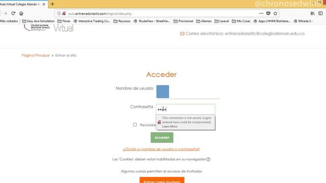 Cómo ingresar a Moodle - aula virtual - Iniciar Sesión смотреть онлайн