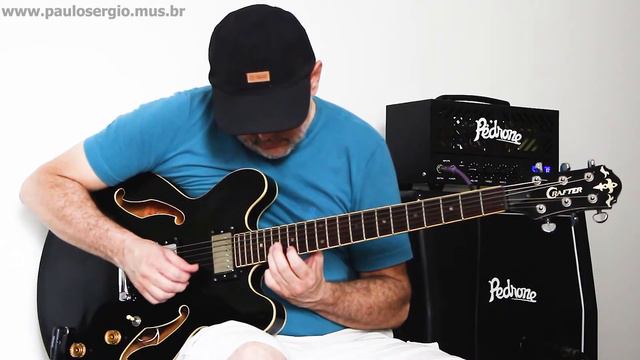 Smooth Blues - Crafter SEG-300 BK - Captação Gibson 490R смотреть онлайн