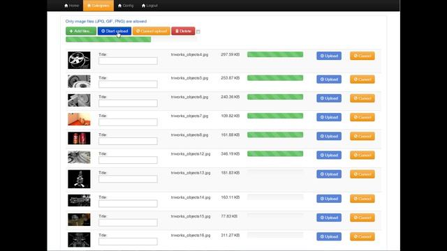 Grid Responsive Image Gallery - PHP MySQL 2021 смотреть онлайн