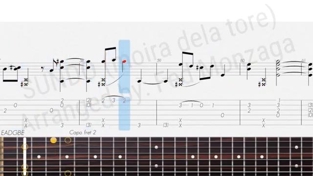 SUNDO (moira) GUITAR TABS смотреть онлайн