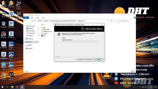 Xentry OpenShell XDOS 03.2022 | dhtauto.com смотреть онлайн