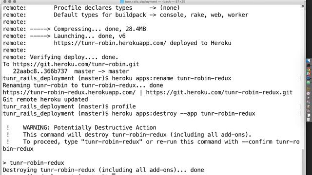 Rails Deployment to Heroku, 1/3 смотреть онлайн