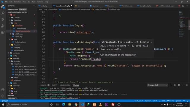 Let's build a Custom Email Verification System In Laravel | Tutorial смотреть онлайн