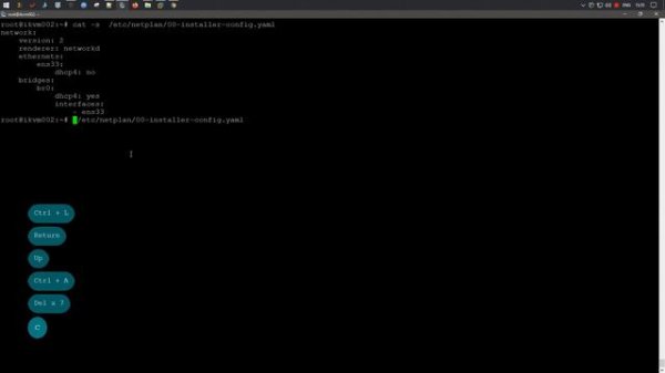 Создание Bridge с помощью Netplan | Kernel-based Virtual Machine (KVM) | Ubuntu 21.04 Server