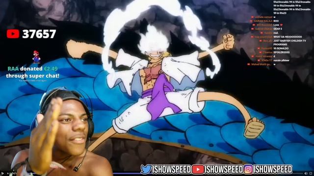 iShowSpeed Reacts To (GEAR5) Luffy Trailer? смотреть онлайн