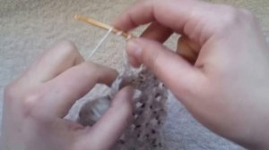 ажурный шарф крючком