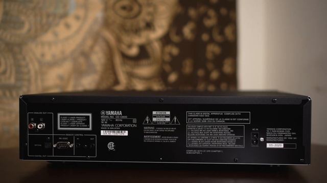 Yamaha CD-C600 5-disc CD changer | Crutchfield смотреть онлайн