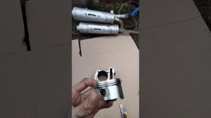 #Установка# новой поршневой на скутере, 4-тактный #двигатель#