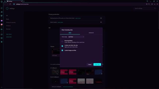 How to clear your cache in Opera GX browser смотреть онлайн