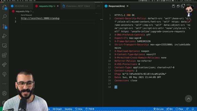 Moving from Postman to VsCode IDE plugin to make Restful http requests смотреть онлайн