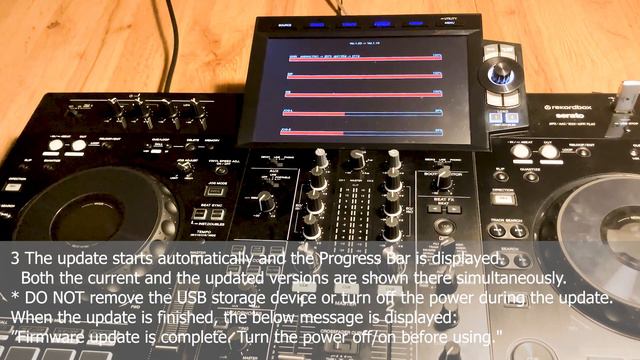 Pioneer XDJ-RX3  New Firmware 1.10 !  Update Step By Step