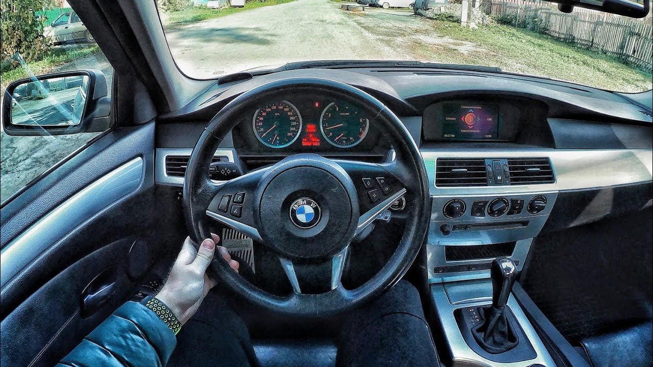 2006 BMW 525i AT - POV TEST DRIVE смотреть онлайн