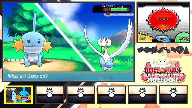 Pokémon Omega Ruby Randomizer Nuzlocke - Episode 01 - A Moving Start смотреть онлайн