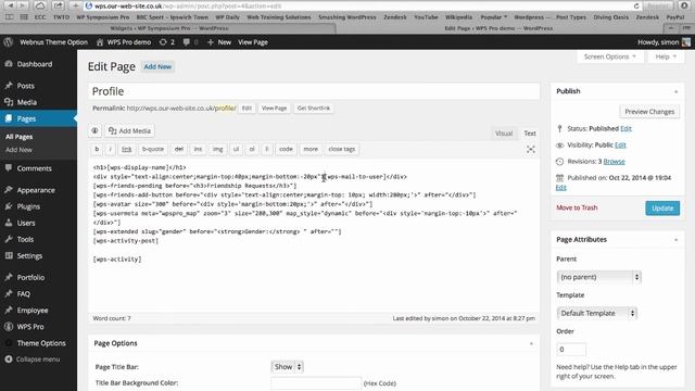 WP Symposium Pro Full Installation