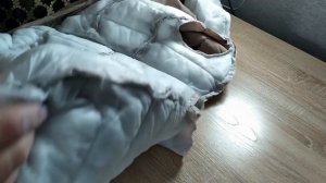 Как ушить  широкую куртку.