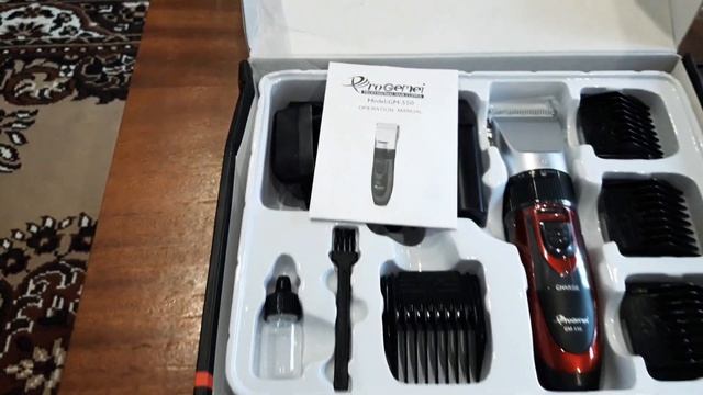 Gemei GM 550 машинка для стрижки смотреть онлайн