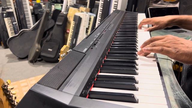 Yamaha P-105 88-Keys Digital stage piano Graded Hammer standard Full weighed action ( Wilson’s musi смотреть онлайн
