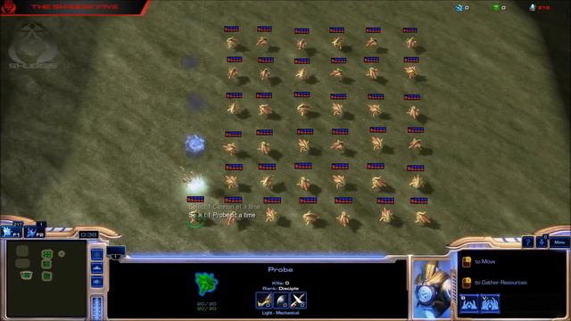 Starcraft 2 Mouse Precision Exercise смотреть онлайн