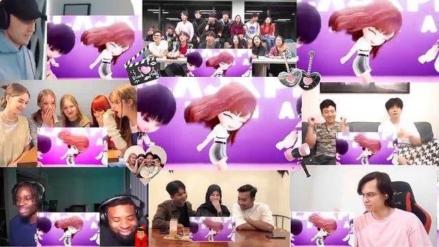 BLACKPINK THE GAME - ‘THE GIRLS’ MV | REACTION MASHUP смотреть онлайн