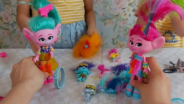 #trollsworldtour #тролли Trolls world tour Обзор игрушек Тролли мировой тур смотреть онлайн