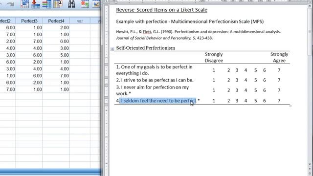 Likert Scales - Reverse Scored/Negative Items (Part 1) смотреть онлайн