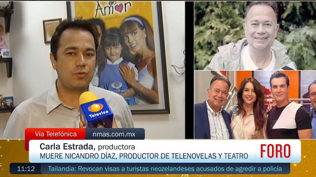 Carla Estrada lamenta la muerte de Nicandro Díaz - Las Noticias смотреть онлайн