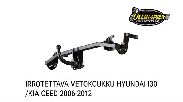 Irrotettava Vetokoukku Hyundai I30 /Kia Ceed 2006-2012