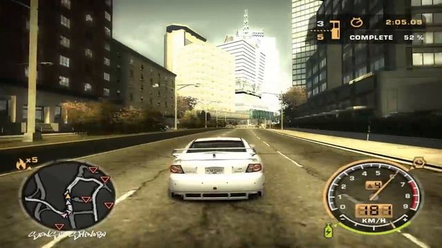 NFS:Most Wanted - Challenge Series - #61 - Tollboth Time Trial - HD смотреть онлайн