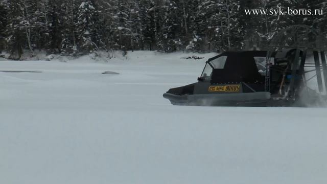 Аэролодка Борус 650 на Казыре смотреть онлайн