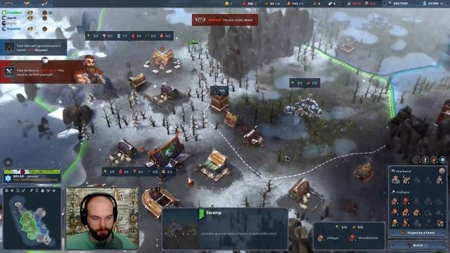 Northgard - Завоевание - Коза - 6 - (Болота смерти, Swamps Of Death, Goat)