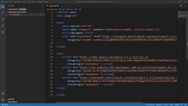 Bootstrap - Add Bootstrap to Website with CDN - jQuery Installation - Jumbotron example смотреть онлайн