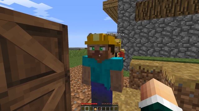 ПОСТРОИЛ МАГАЗИН В ДОМЕ СВОЕГО ДРУГА!!!МАЙНКРАФТ ДЕРЕВНЯ №51 1 СЕРИЯ