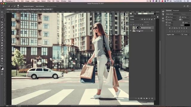 BLUR The BACKGROUND In PHOTOSHOP For A Shallow Depth Of Field