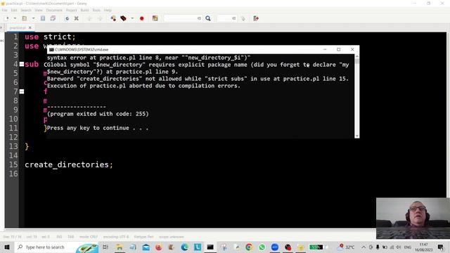 How To Create Multiple Directories & Files In Perl 2023 смотреть онлайн