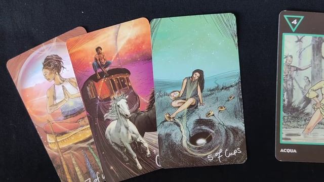 Таро Манара: четверка и пятерка воды смотреть онлайн