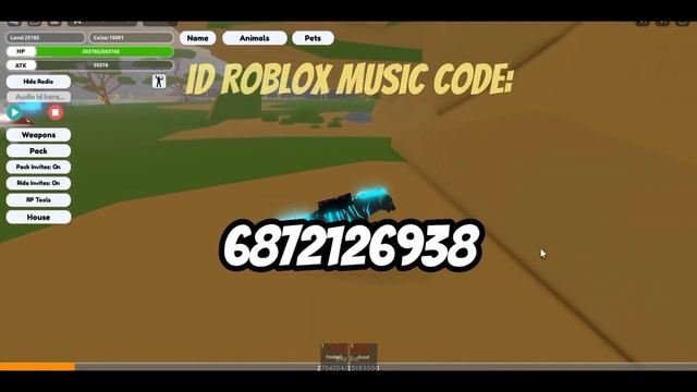 ID ROBLOX CODES For Animal Simulator *2023* ?
