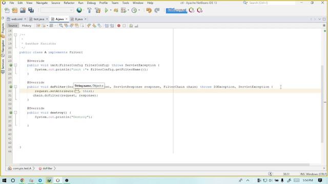 Servlet Filter смотреть онлайн